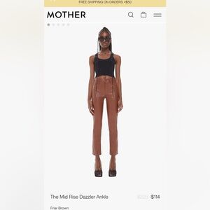 Mother denim The Mid Rise Dazzler Ankle